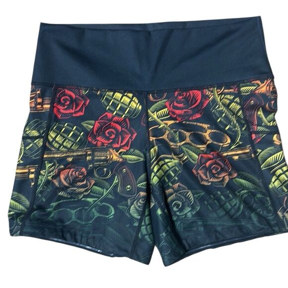 Constantly varied gear dressed to kill workout set shorts/bra - Picture 2 of 7